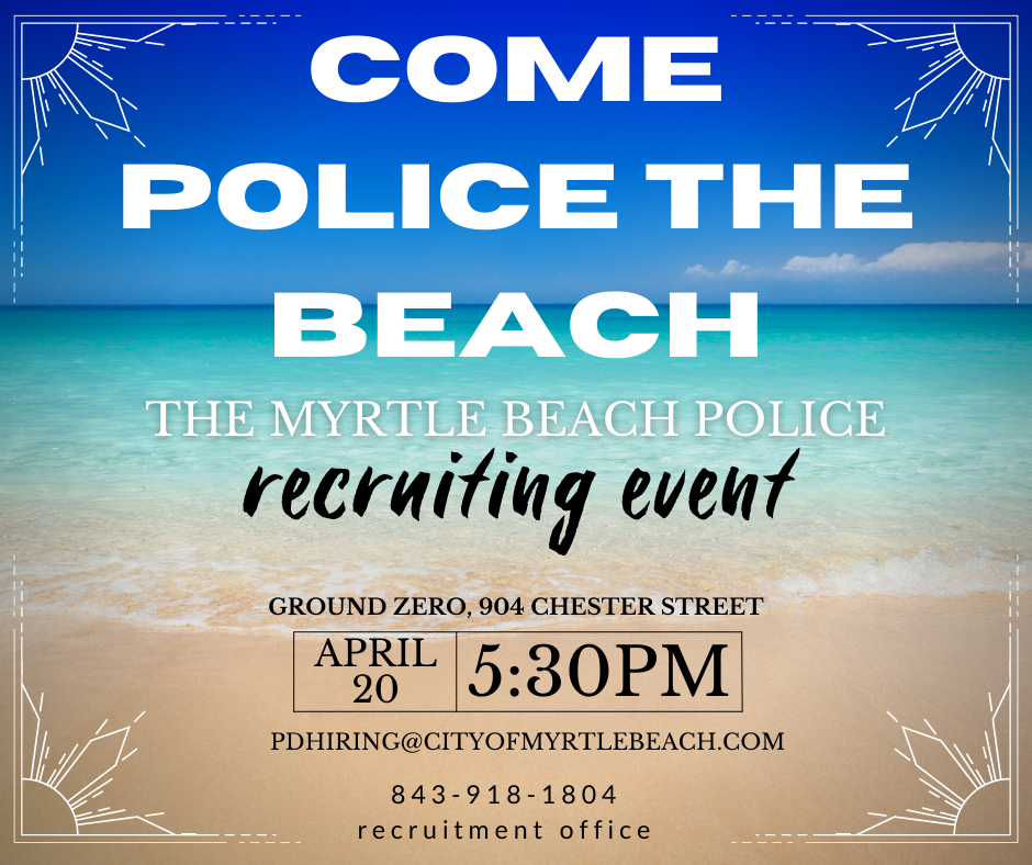 come police the beach